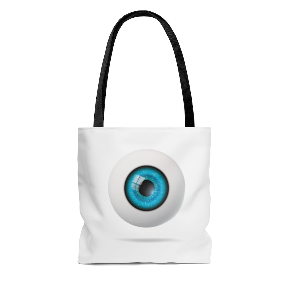 The Third Eyeball (Green Blue) Tote Bag