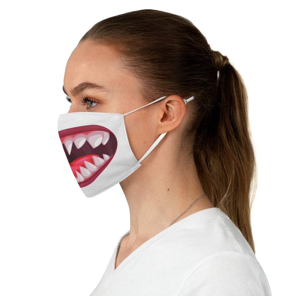 Scary Big Mouth  Face Mask
