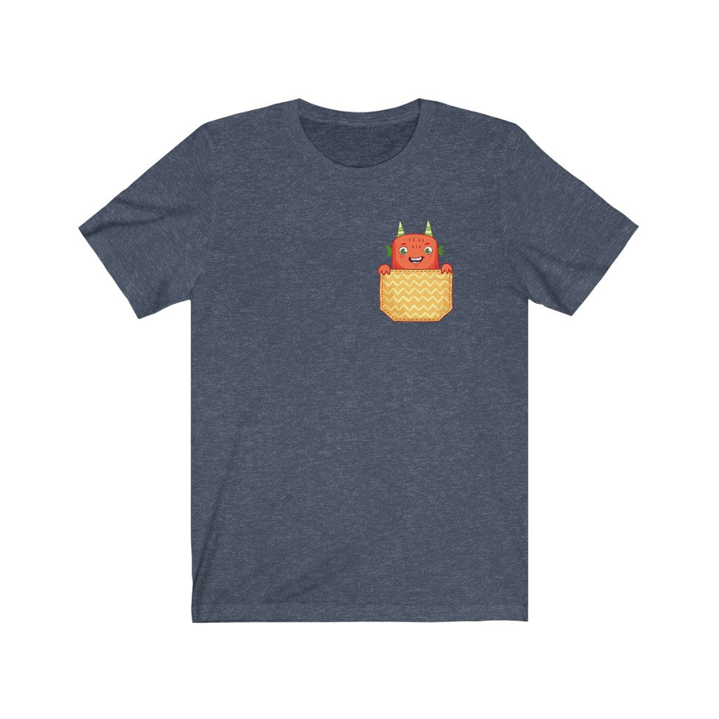 Orange Pocket Monster T-Shirt