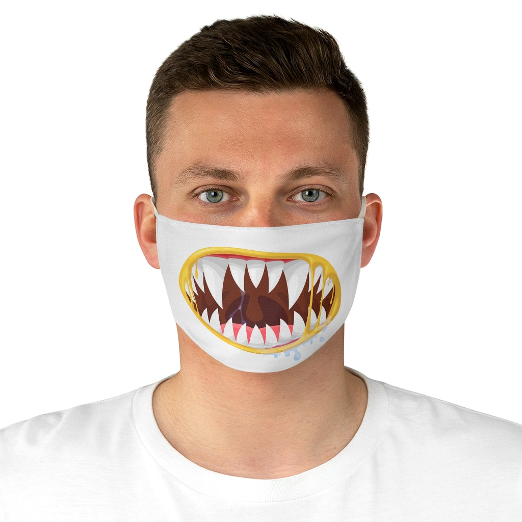 Scary Zombie Teeth Out Face Mask