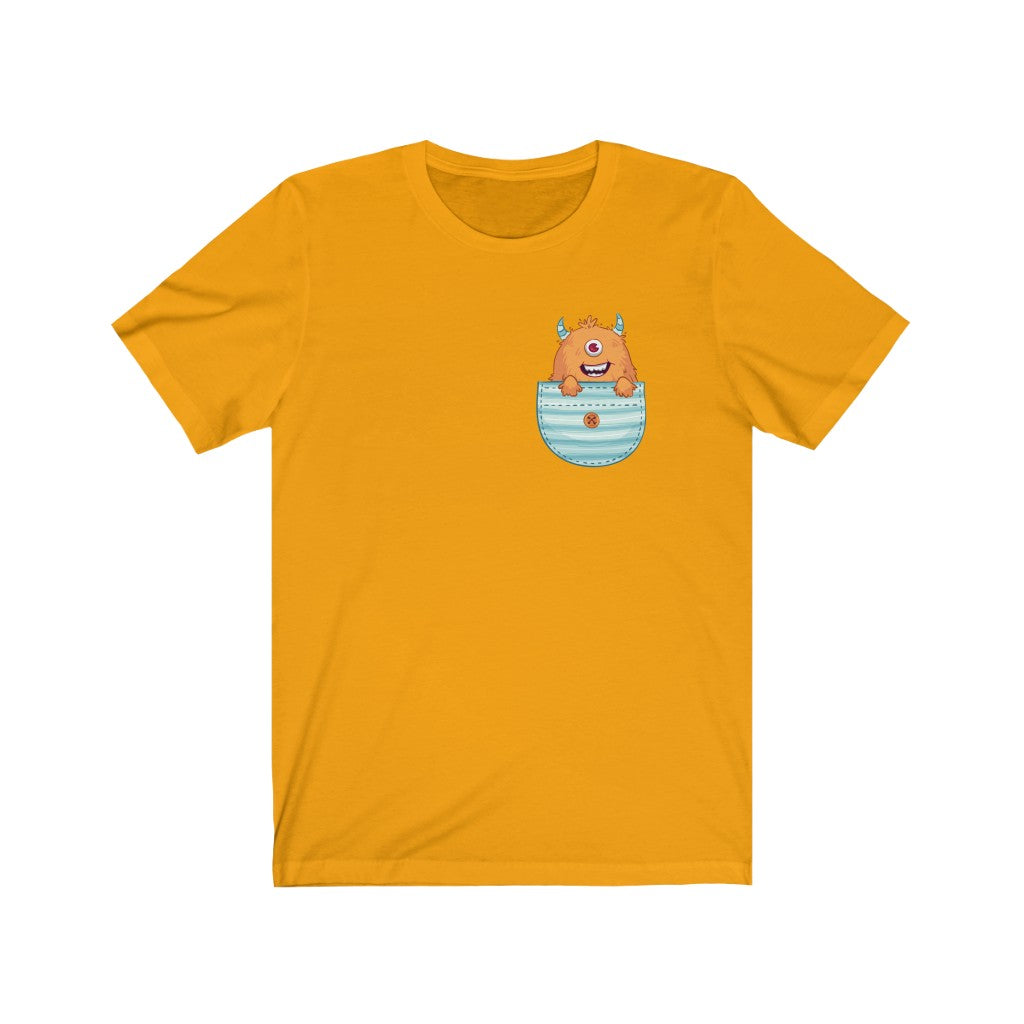 Orange Cyclops Pocket Monster T-Shirt