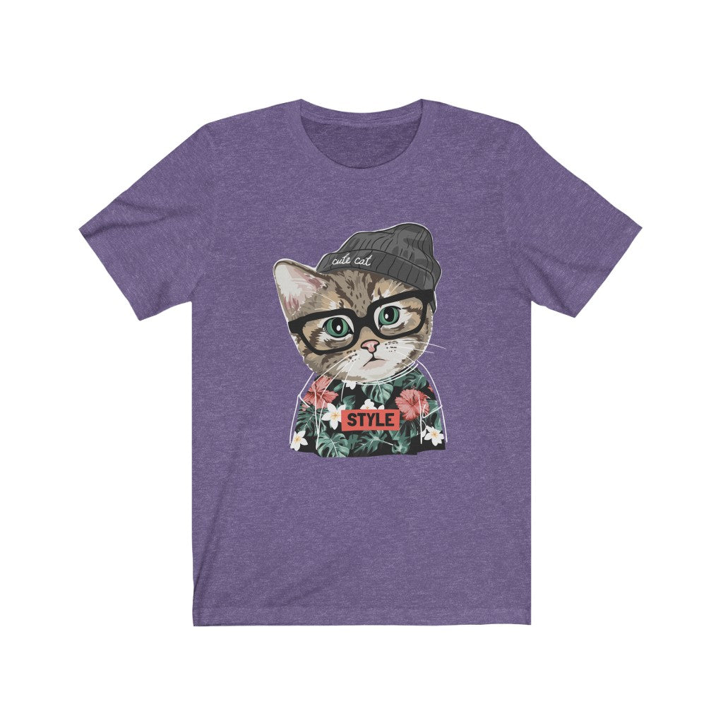 Hipster Cat T-Shirt