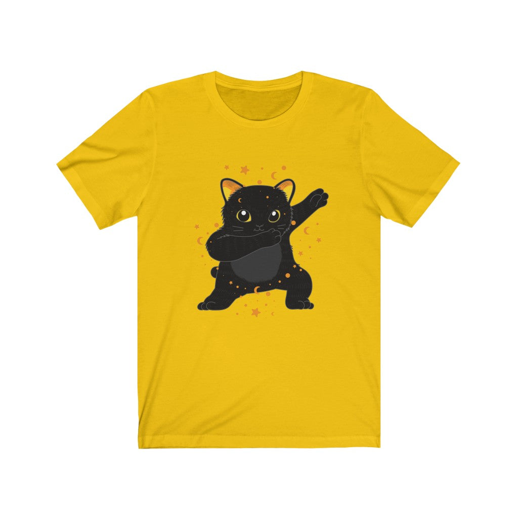 Dabbing Black Cat T-Shirt