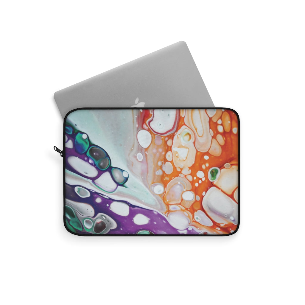 Abstract Acrylic Marble Laptop Sleeve
