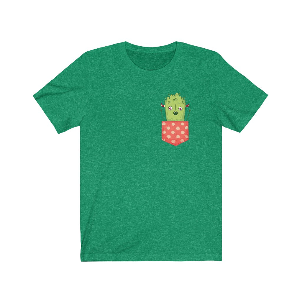 Green Polka Dot Pocket Monster T-Shirt