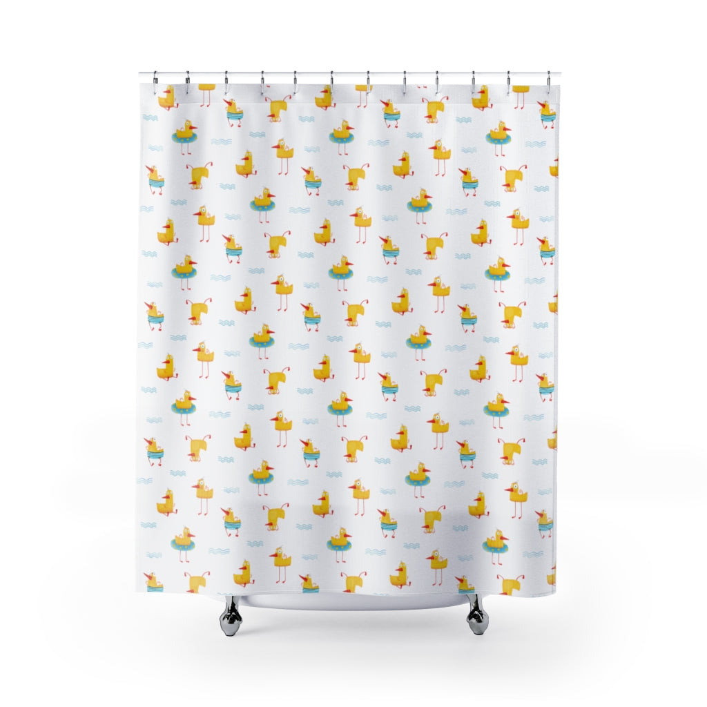 Duck Army Shower Curtain