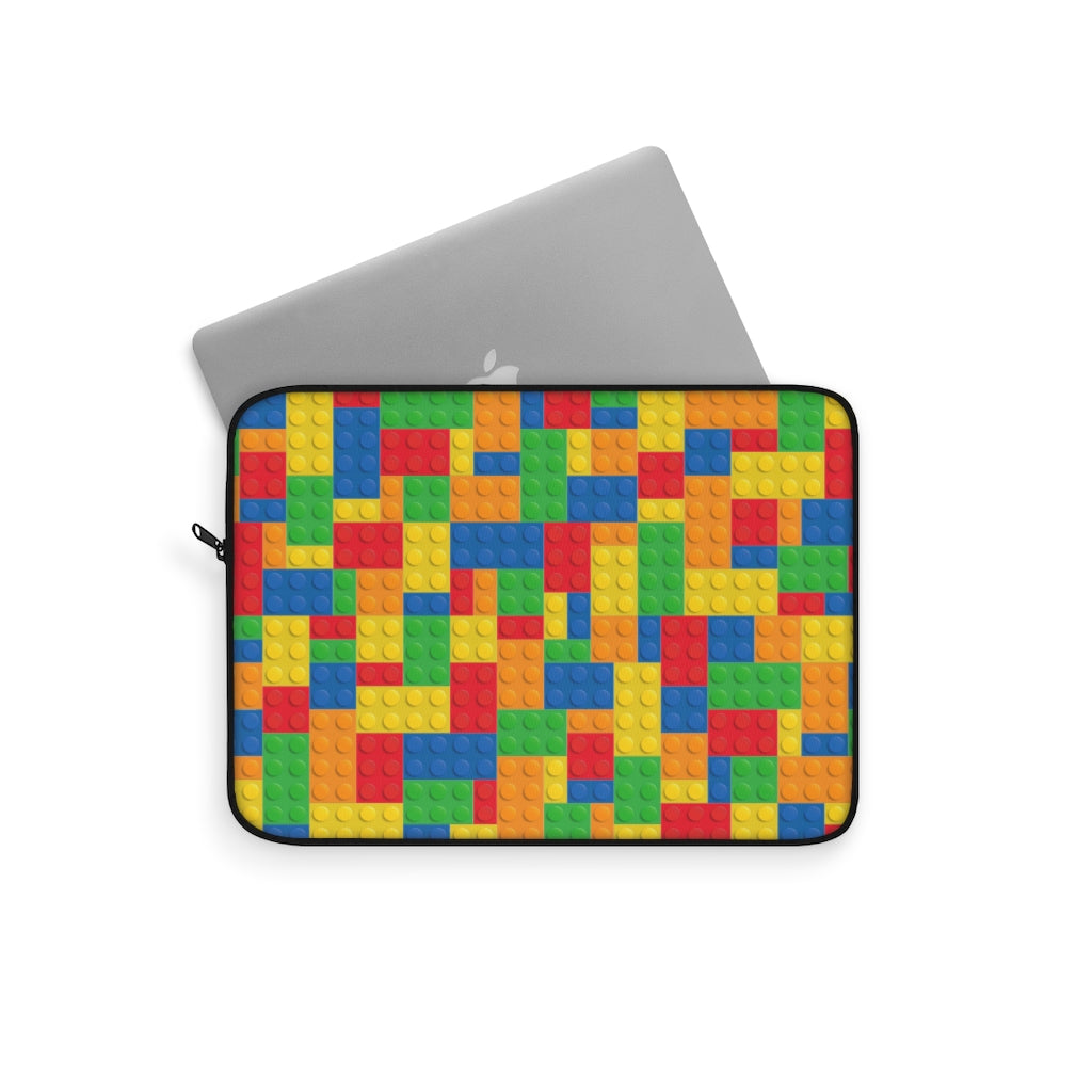 Colored Bricks Laptop Sleeve