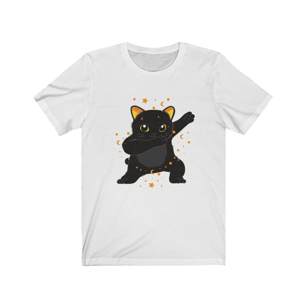 Dabbing Black Cat T-Shirt
