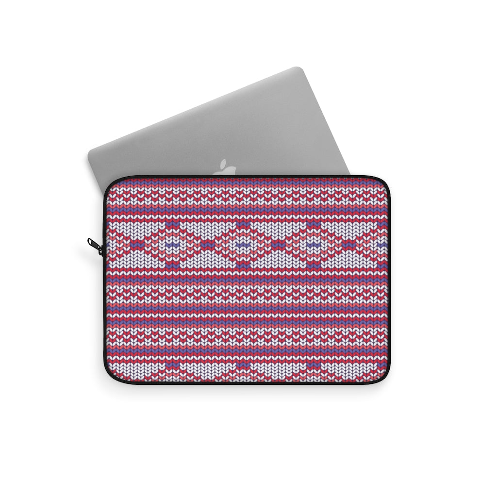 Knit Fushsia Laptop Sleeve