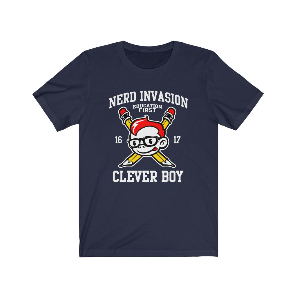 Nerd Invasion Clever Boy T-Shirt