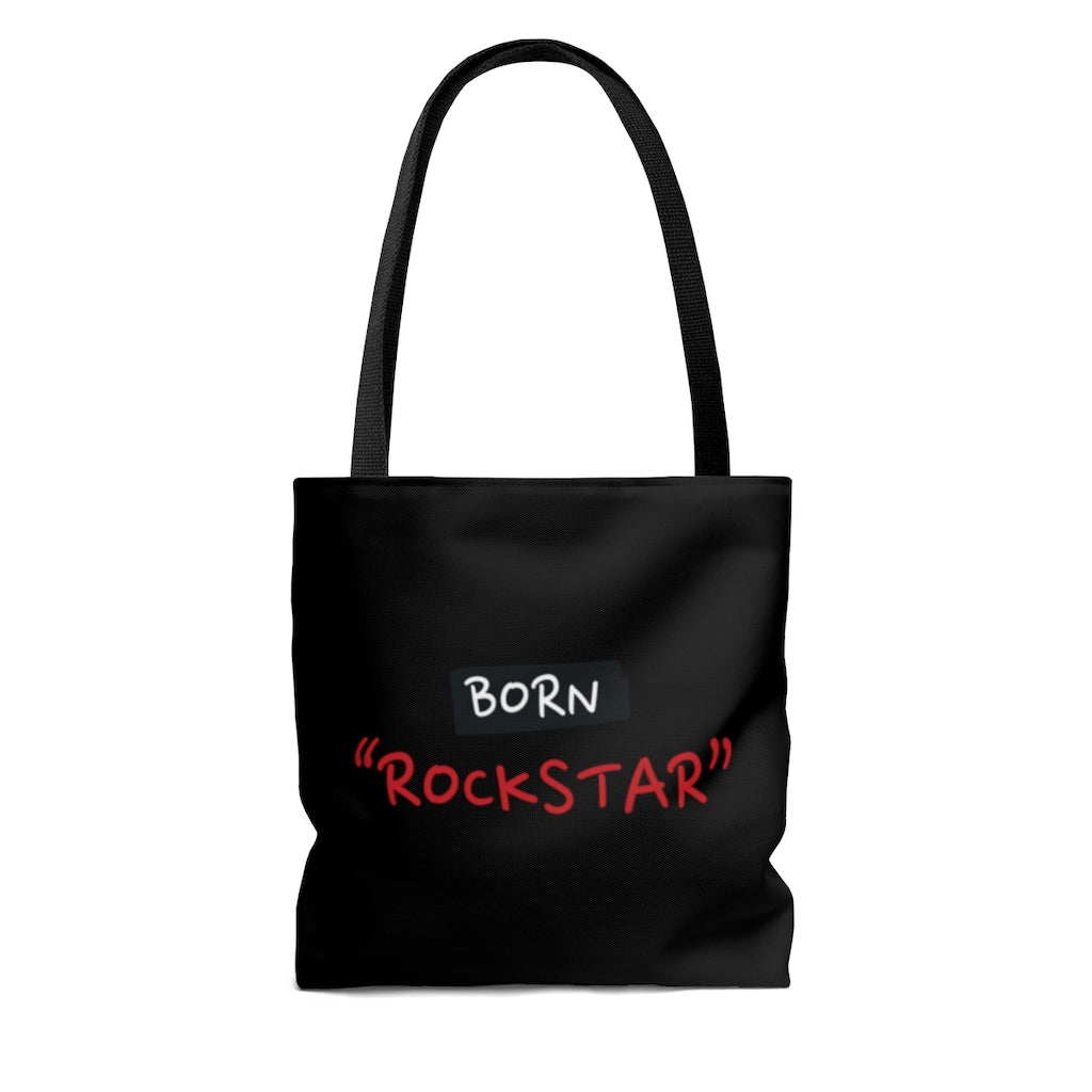 Born Rockstar Tote Bag