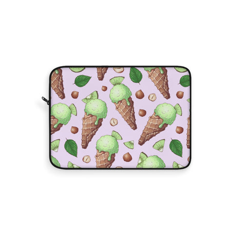 Kiwi Mint Ice Cream Laptop Sleeve