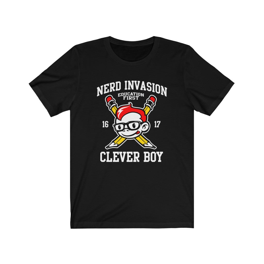 Nerd Invasion Clever Boy T-Shirt