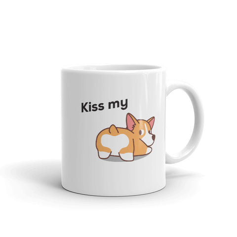 Kiss My Corgi Butt Mug