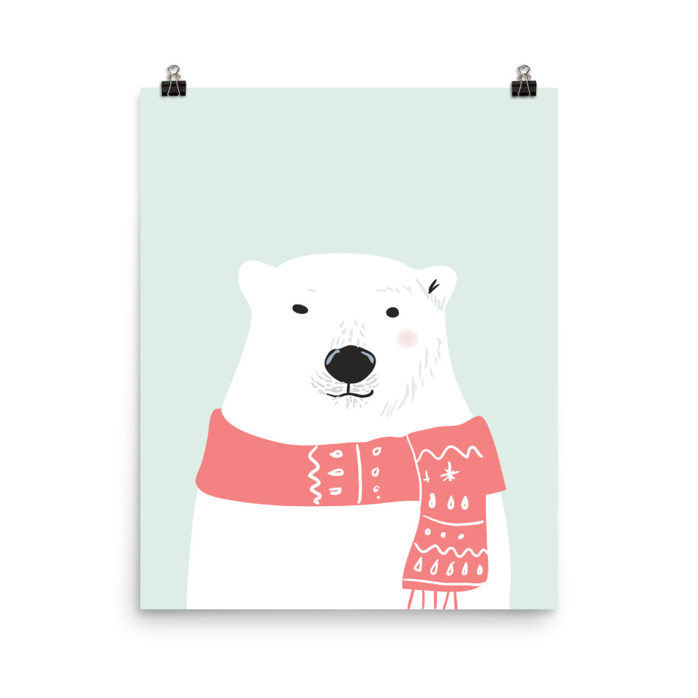 Mr. Polar Bear Poster