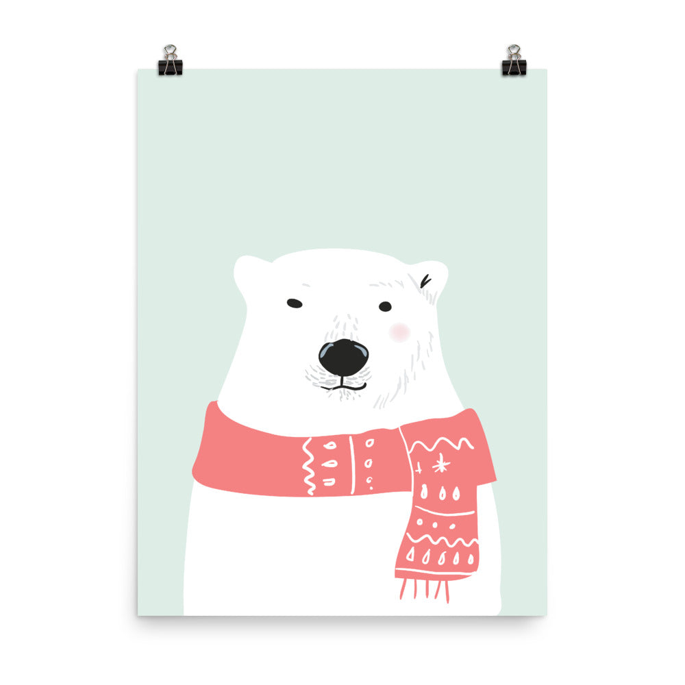 Mr. Polar Bear Poster
