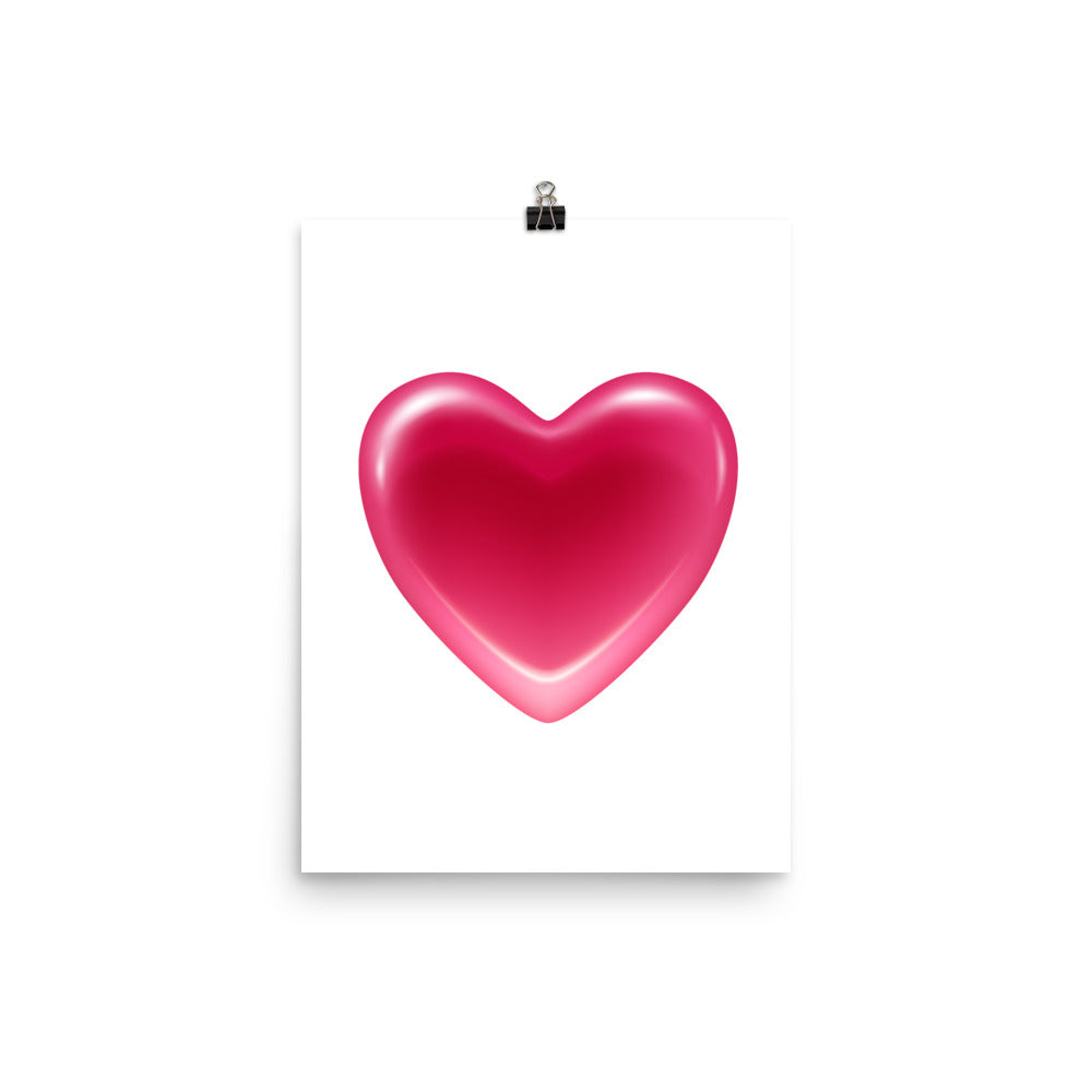 Gummy Heart Poster
