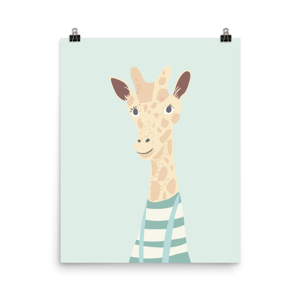 Mr. Giraffe Poster