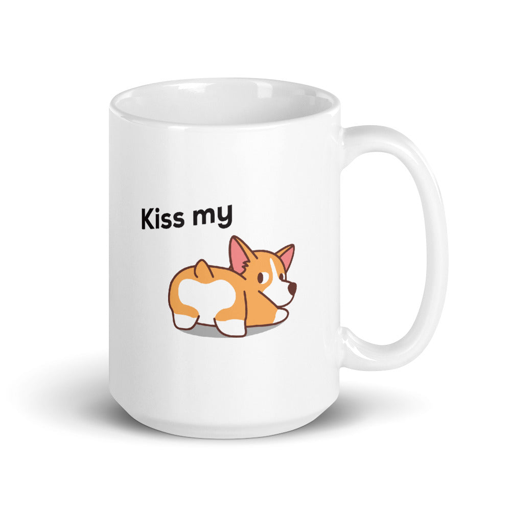 Kiss My Corgi Butt Mug